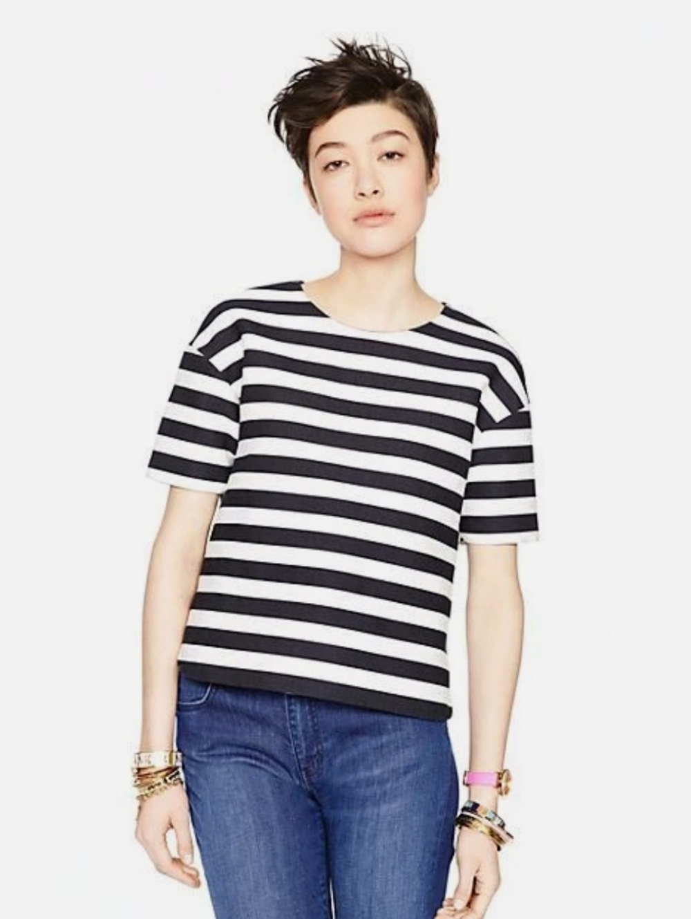 Kate Spade New York Stripe Ramona Top in women’s size 6